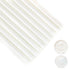 Pearl White Wax Sealing Sticks, LONBEIIFY 10Pcs 0.43'' Glue Gun Wax Seal Sticks for Wax Seal Stamp, Sealing Wax Sticks for Wedding Invitations, Wi...