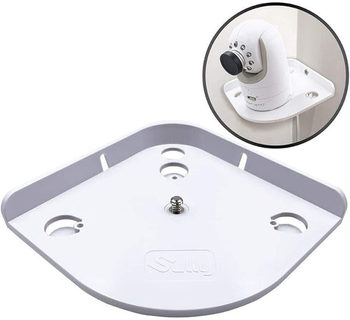 Baby Monitor Shelf Mount for Hello Baby Corner Camera Shelf compatible with Infant Optics DXR-8 DXR-5 Arlo Baby Babysense 7 Motorola - Universal W...