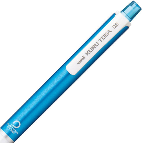 Uni Kurutoga Mechanical Pencil Standard, 0.3mm, Blue (M34501P.33)...