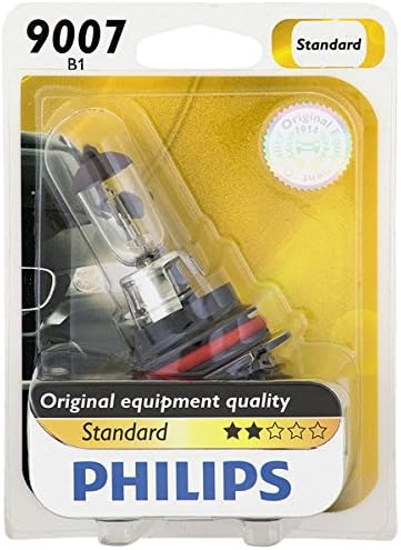 Philips 9007B1 Standard Halogen Replacement Headlight Bulb, 1 Pack...