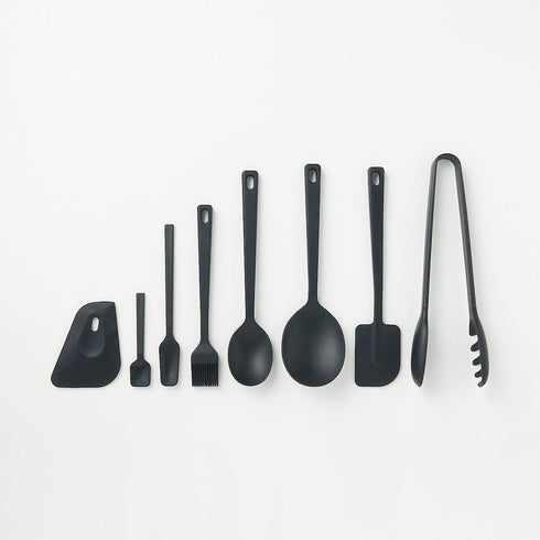 Silicone Cooking Spoon Small 25cm Black...
