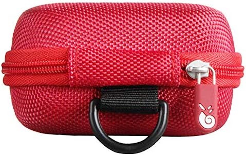Hermitshell Travel Case for JBL GO2 - Waterproof Ultra Portable Bluetooth Speaker (Red)...