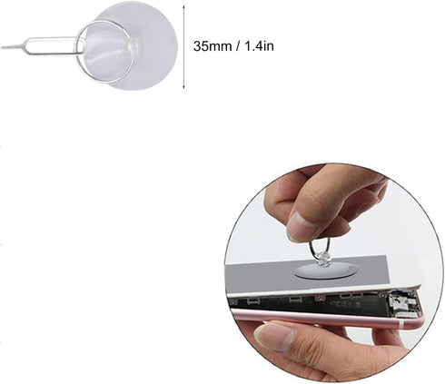 Fafeicy 12 in 1 Electronics Repair Tool Kit, Triangular Opening Tool, Electronics Opening Pry Tool Repair Kit for Tablet, MacBook, PC, Phone, Xbox...