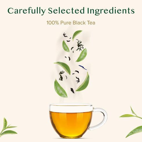 VAHDAM, First Flush Darjeeling Tea - 50 Cups (3.53oz) | Loose Leaf Black Tea - Flowery, Aromatic & Delicious | Picked, Packed & Shipped Direct Fro...