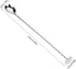 Oumefar Cocktail Stirrer Spoon Bar Spoon Stainless Steel Cocktail Spoon Beverage Coffee Mixing Layering Tool with Long Handle(#7 Silver)...