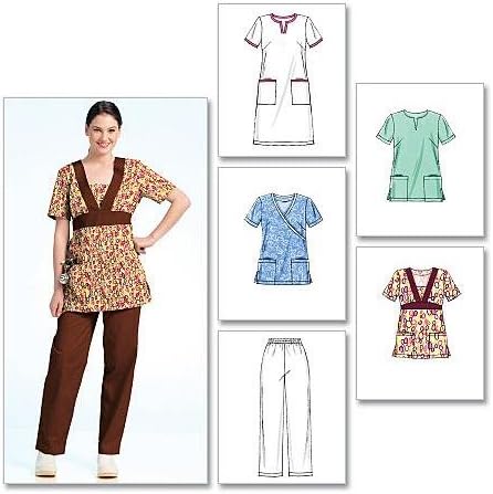 McCall's Patterns M5895 Misses'/Women's Tops, Dress and Pants, Size B5 (8-10-12-14-16)...