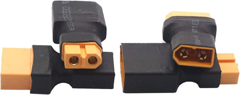 2Pairs ShareGoo RC XT90 to XT60 Plug Male Female Adapter Connector Compatible with RC FPV Drone Car Lipo NiMH Battery Charger...