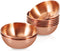 8 Pack 3.2inch Stainless Steel Sauce Dishes Mini Individual Saucers Bowl Round Seasoning Dishes Sushi Dipping Bowl Appetizer Plates, Rose Gold...