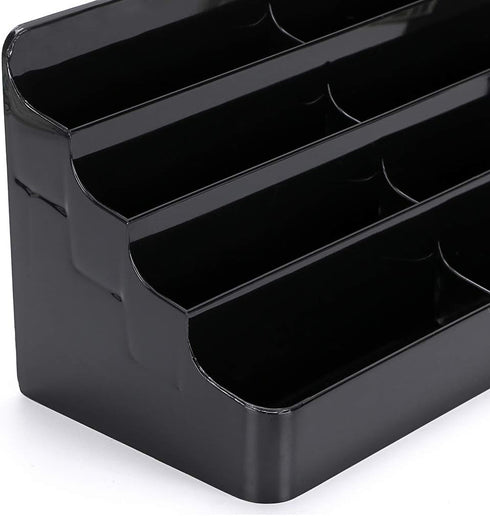 Hipiwe Business Card Holder for Desk- 8 Pocket Acrylic Business Card Display Stand Office Desktop Name Card Organizer,Fits 480Pcs Business Cards (...