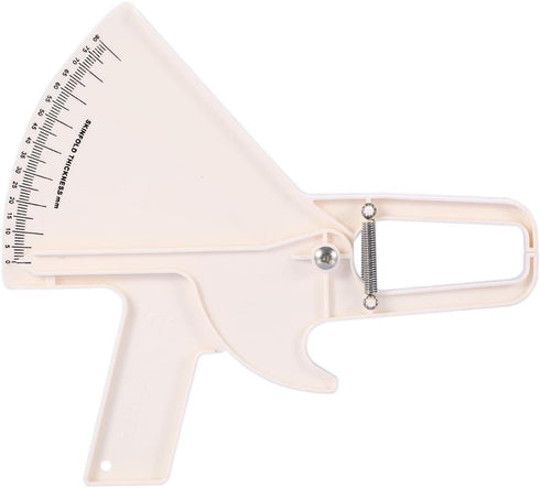 Body Fat Calipers, Skinfold Caliper 0-80MM Fat Measuring Test Slim Skinfold Caliper Fat Measure Tester Handheld BMI Measuring Tool for Men Women M...