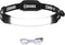 COSOOS LED Headlamp Rechargeable Flashlight, Bright Head Lamp Outdoor, 500Lumen Floodlight, Red Rear Light, Lightweight Headband Headlights for Ki...