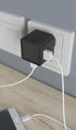 Allocacoc, USB Cube Original, USB Wall Charger, 4 Ports, 2 USB-C & 2 USB, 3A, 5V, 15W, Compact Design, Compatible with iPhone, Android, Galaxy, Pi...