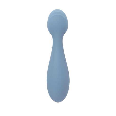 Nuby Silicone Mini Spoons - (2-Pack) Baby-Led Weaning Spoons for Babies - 4+ Months - Blue...