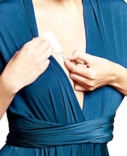 Double Sided Skin Tape, Body and Clothing Friendly Self-Adhesive Tape to Keep Fashion Dress/Fabric in Place, 1 in x 29 ft...