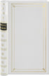 Spiral Bound Photo Album 300 Bi-Directional Memo Pockets Hold 4x6 Photos, White...