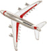 Airplane Brooch Pins Enamel Red Plane Brooches for Women Men Costumes Aircraft Brooch...