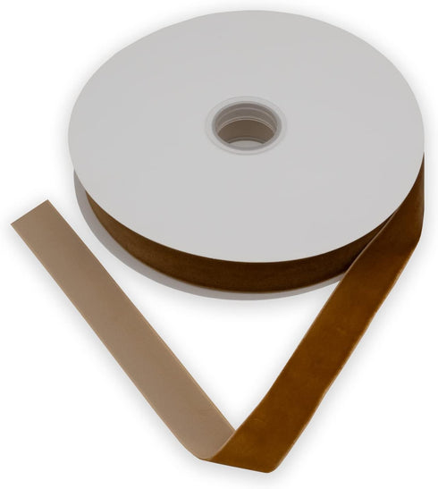 Nylon Velvet Ribbon Single Faced,1 Inch X 25Yards Spool (Ginger)...
