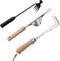 3 Pack Weed Puller Tool, Manual Hand Weeder Paver, Crack Weeder, Stainless Steel Crevice Weeding Digger Tool, Paving Brick Moss Removal, L-Shape G...
