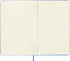 Moleskine Classic Notebook, Hard Cover, Large (5" x 8.25") Plain/Blank, Hydrangea Blue, 240 Pages...