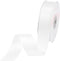 VATIN Double Face White Satin Ribbon 1" Continuous 25 Yards,White Polyester Fabric Ribbon use for Bows Bouquet, Gift Wrapping, Floral Arrangement ...