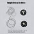 MAIRUI Wired Earbud Case Earphone Headphone Cord Organizer Earbuds Wrap Soft Silicone Magnetic Holder Storage Tangle Free Cable Winder(Carbon Blac...