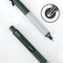 HeTaoCat Retractable Gel Pens, 0.5mm Fine Point, Quick Drying, Writing Drawing, Black ink gel pens, Box of 6 Pens (6)...