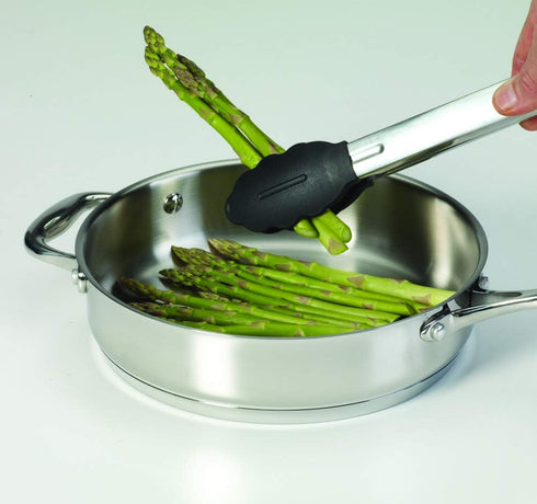 Farberware Professional Stainless Steel Locking Tongs, 11-Inch...