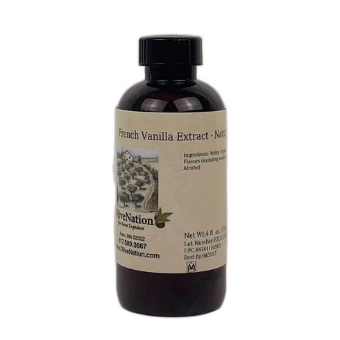 OliveNation French Vanilla Flavoring Extract, Deep Rich Flavoring for Baked Goods, Cakes, Frosting, Fillings, PG Free, Non-GMO, Gluten Free, Koshe...