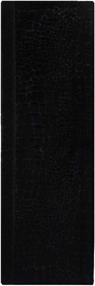 Plush Refrigerator Door Handle Cover Antiskid Protector Gloves for Bright Handles of Fridge Oven Microwave Keep off Fingerprints,Liquid,Oil Stain,Food Spot and Impact (Black(Alligator Pattern))