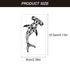 12 Sheets Temporary Tattoos for Men Adults, Maori Stingray Shark Whale Hippocampus Polynesian Tribal Hawaiian Fake Tattoo for Neck Arm Hands Leg...