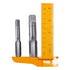 1 Pair Metric Hand Tap,Wide Applications Tapping Tools,Alloy Tool Steel Bottom & Taper Screw Tap Set(M14x1.5)...