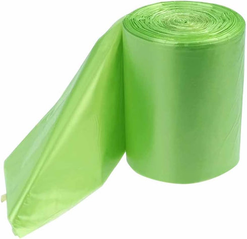 1.2 Gallon Small Trash Bags, Green, 125 Counts...