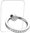 Transparent Cell Phone Ring Holder Grip, Clear Phone Ring Stand Holder, 360° Degree Rotation Phone Ring Finger Grip Back Kickstand, Compatible Tab...