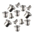 8pcs Round Dowel Points,Dowel and Tenon Center Transfer Plugs Point,Woodworking Alignment Tool Points Marker Drill Center for Woodworking Tool Woo...