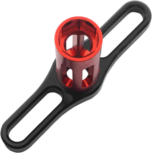 17mm Wheel Hex Wrench & 4/5/5.5/7mm Small Sleeve Hex Socket Wheel Spanner Tool for 1/8 1/10 RC Car Truck Crawler Truggy Buggy Tires Tyre...