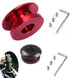 2 Pack Shift Knob Limiter Universal Car Shift Knob Boot Retainer Stopper Shifter Lever Shifting Head Buckle Stopper Adapter (Black + Red)...