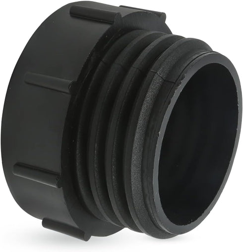275 330 Gn IBC Tote Tank Food Grade Drain Adapter 2" BSP Female x S60x6 2" Male Buttress, IBC Tote Fittings Tank Water Tank Connector for DN50 BSP...