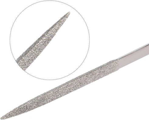 Triangle Diamond Needle Files 5.5"/140mm Length - 10pcs...