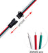 BTF-LIGHTING 5 pcs/Pack 20AWG 3 Pin JST SM Male Female Plug LED Connector 6.56ft(2m) Extension Cable for WS2812B WS2811 WS2814 SK6812 FCOB RGB CCT...