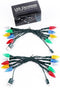 YAGE Tale LED Christmas Light Phone Charger Cord USB and Bulb Charging Cable 50inch 10led Multicolor Bulbs Compatible with Phone5,6,7,8,X,XR,XS,XS...