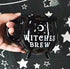 Ebros Wicca Sacred Crescent Moon Witches Brew Black Cauldron Mug Cup 14oz Coffee Tea Drink Cup Mugs...
