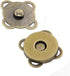 24 Sets Sew in Magnetic Plum Bag Clasps Button Snaps for Purses Handbag Clothes Scrapbooking Closure Fastener Sewing Craft DIY (Bronze) (14mm)...