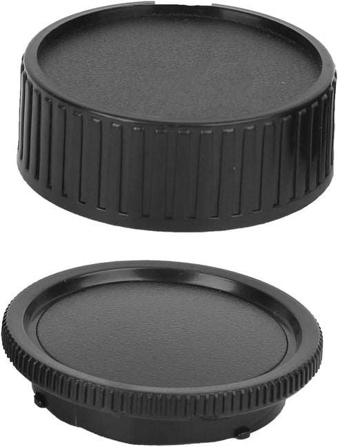 3 * Lens & 3 * Camera Body Rear Lens Cover for Leica M Mount - Black...