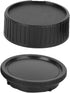 3 * Lens & 3 * Camera Body Rear Lens Cover for Leica M Mount - Black...