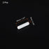 MECCANIXITY Magnetic Stirrer Mixer Stir Bar Rod 40mm(1.57") x9mm Cylinder Shape PTFE Coating Magnet White for Laboratory 2Pcs...