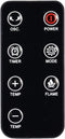 Tower Heater with 3D Flame, Remote Control...