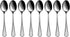 WYT Teaspoons Set of 8, Stainless Steel Silverware Dessert Spoon, Coffee Spoon, Mirrored Finish, Dishwasher Safe, 6.7 Inches...