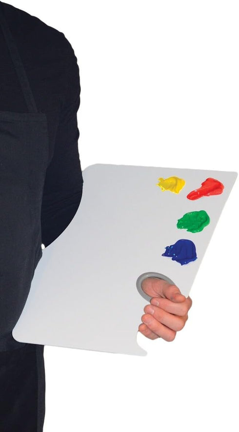 New Wave Easy Lift Peelable Palette| 11"x16", For Right Or Left Handed Artists, Paint Palette, Painting Palette, Plastic Paint Palette, Artist Pal...