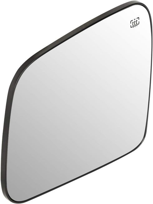 DNA Motoring OEM-MG-0117 68092051AB Factory Style Left Side Mirror Glass w/Heated Compatible with 2011-2019 Durango / 2011-2018 Grand Cherokee...