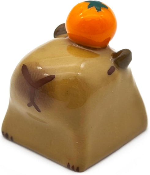 Cartoon Capybara Keycap,Custom 3D Handmade Clay Artisan ESC Keycap,Cute Keycaps Personalized Replacement Key Caps for Cherry MX Mechanical Gaming ...